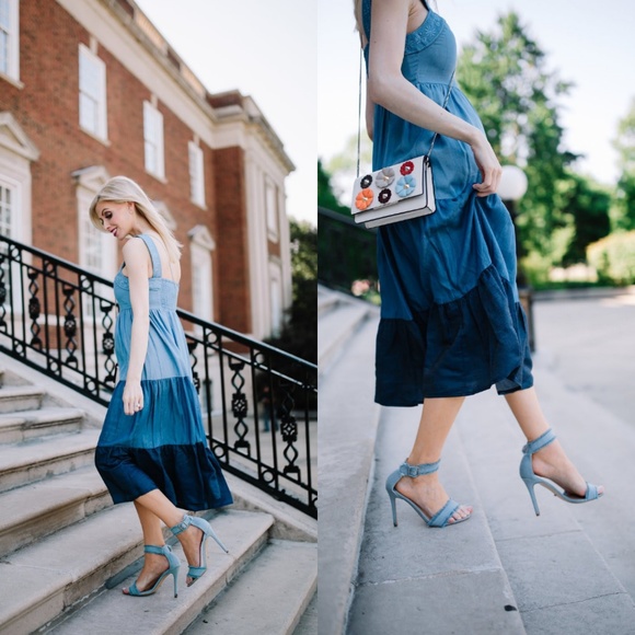 NWT kate spade New York chambray patio dress - Picture 3 of 4